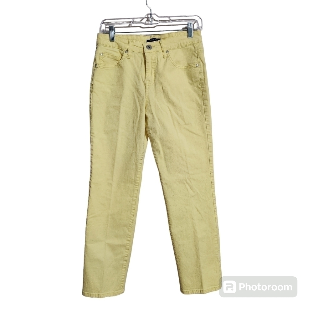 Bandolino Mandie Yellow Jeans, sz 8 NWOT